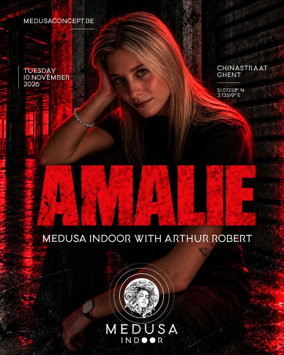 Medusa Indoor flyer: Amalie, Medusa Indoor with Arthur Robert