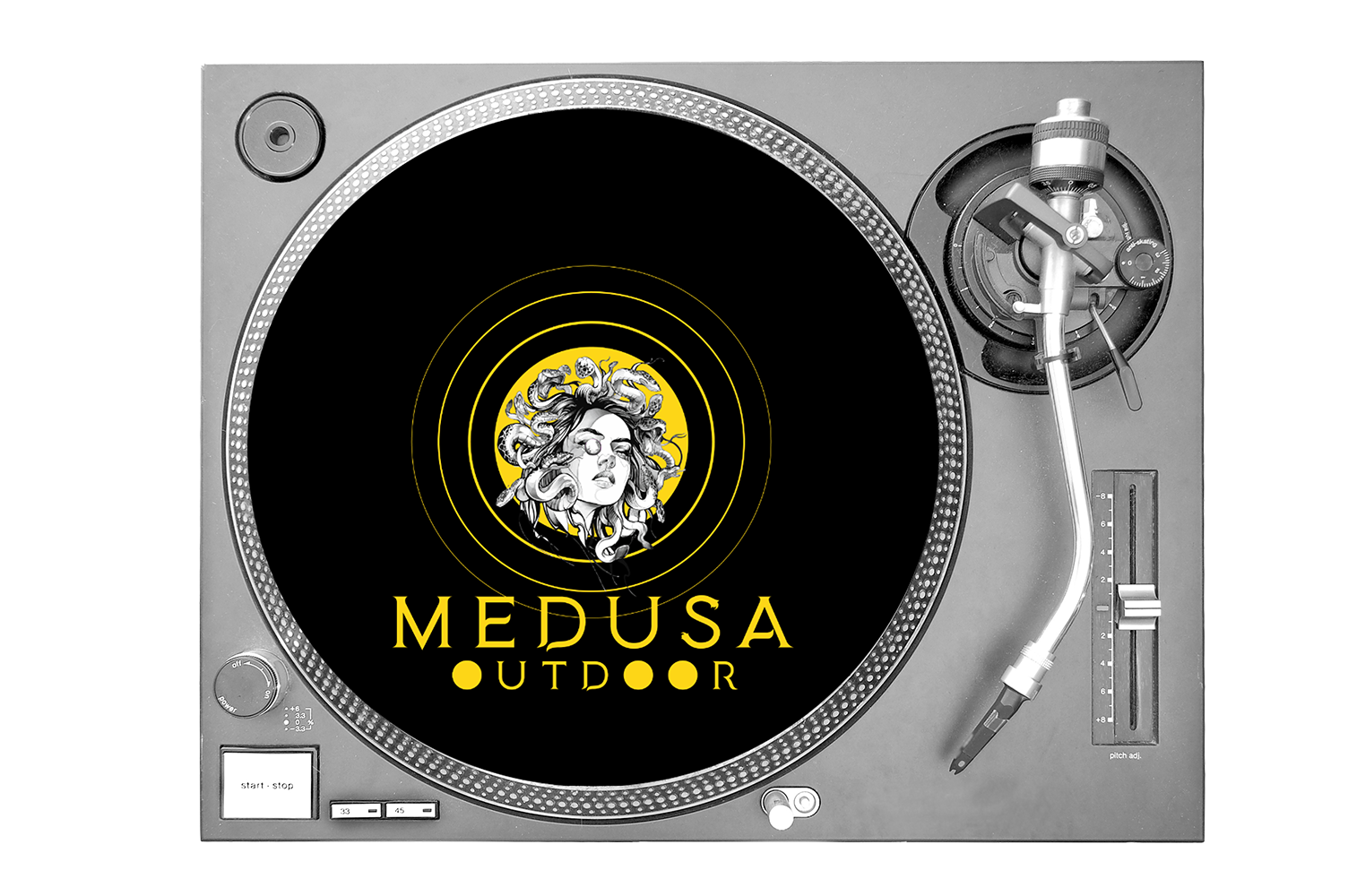 Official Slipmat Medusa Outdoor